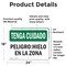 Signmission 18 in Height, 24 in Width, Vinyl Decal, Rectangle, Spanish OS-2PACK-BC-D-1824-L-10013 - alternate 2